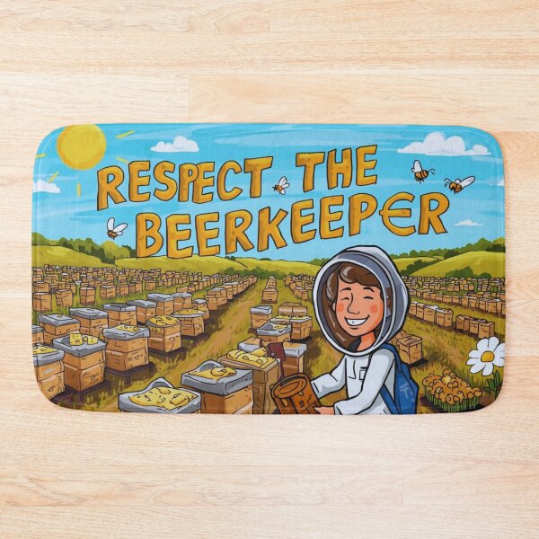 Item preview, Respect the Beekeeper – Cute Beekeeping designed and sold by ShadyArfaa.