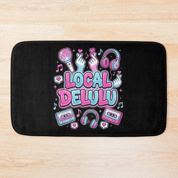 Item preview, Local Delulu K-Pop Music Funny Korean Kpop Girl designed and sold by Leonardo Palumbo.