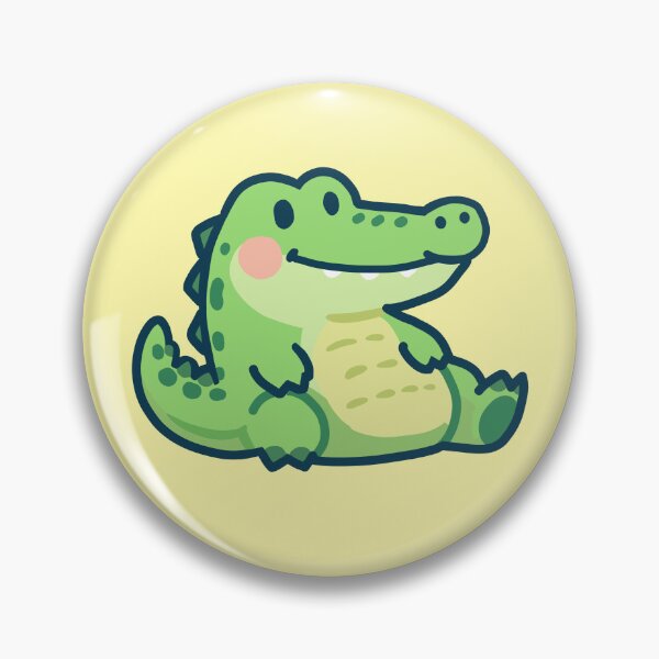 Aperçu de l'œuvre Crocodile Kawaii créée et vendue par MartynaKanik.