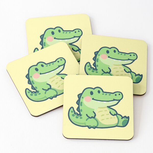 Aperçu de l'œuvre Crocodile Kawaii créée et vendue par MartynaKanik.