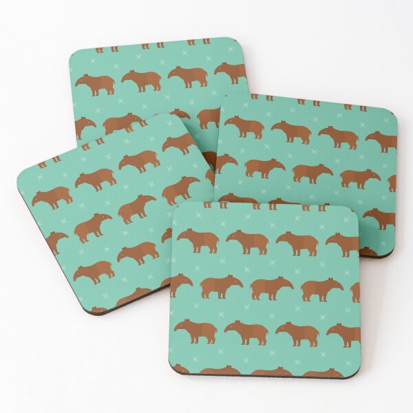 Item preview, Tapirs on blue designed and sold by reneesillus.