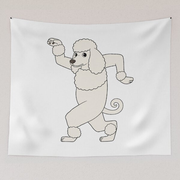 Item preview, Dancing Poodle designed and sold by Mikhajuno.