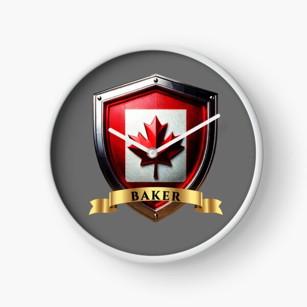 Item preview, Baker Canada Family Name Shield designed and sold by Highlandkings.