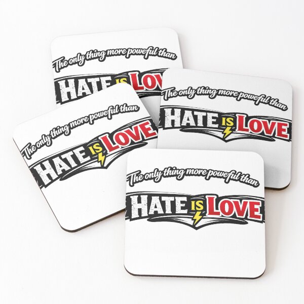 Item preview, The only thing more powerful than hate is love designed and sold by DarkDreamer ..