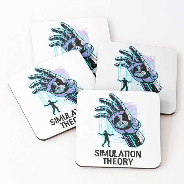 Item preview, Simulation Theory Glitch Puppet Hand Gamer Sticker | Cyberpunk Sci-Fi Design designed and sold by ymzartnft44.