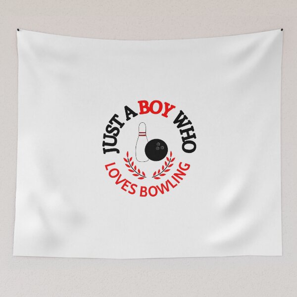 Item preview, Just A Boy Who Loves Bowling designed and sold by Sartoris Art.