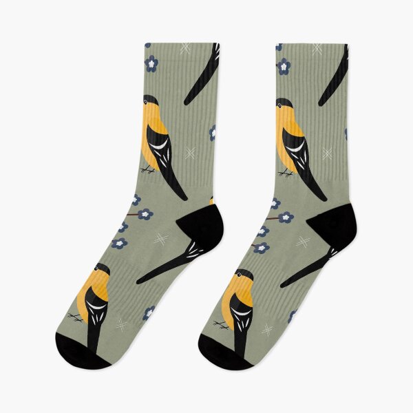 Item preview, American goldfinches on green designed and sold by reneesillus.