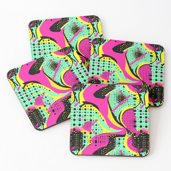 Item preview, Bold Pop Art Chaos — Vibrant Retro Abstract Pattern designed and sold by Sommium.