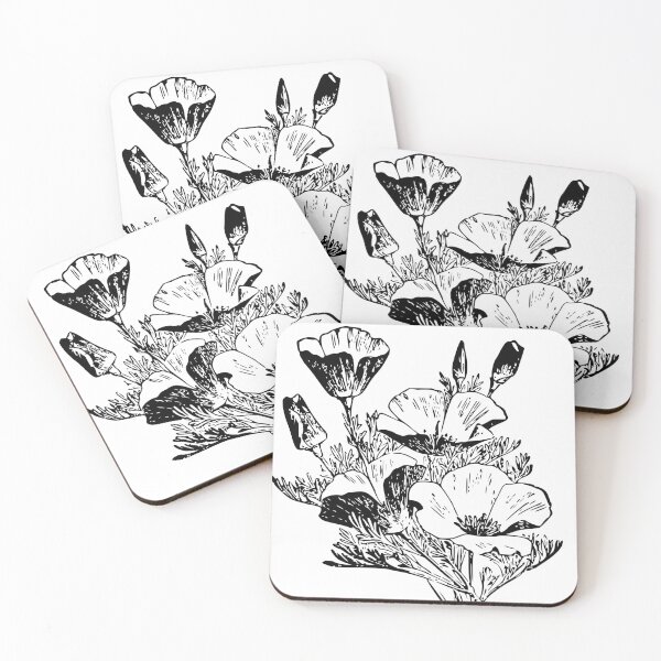 Item preview, Delightful California Poppy designed and sold by DelynCreates.