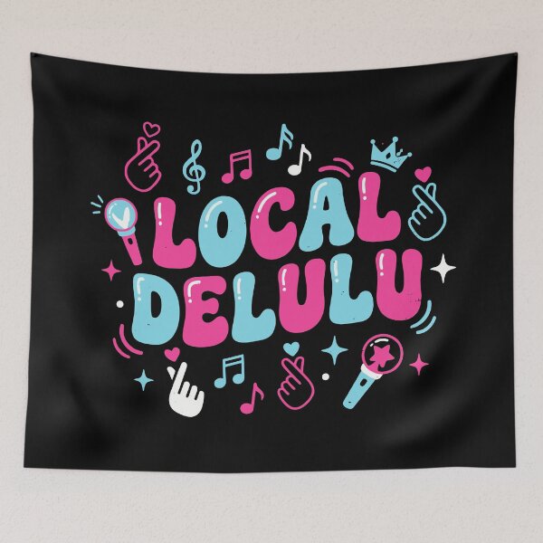 Item preview, Delulu K-Pop Music Funny Korean Kpop Girl Karaoke designed and sold by Leonardo Palumbo.