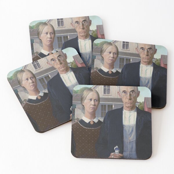 Item preview, American Gothic: The Toothpaste Tragedy! designed and sold by knappidesign.
