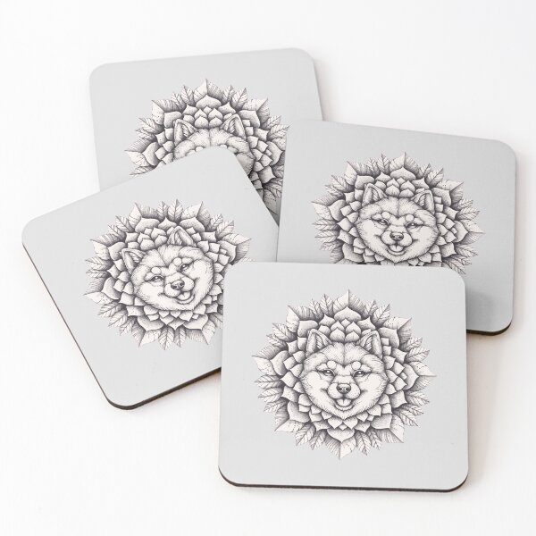 Item preview, Succulent Shiba Mandala designed and sold by SignumShop.