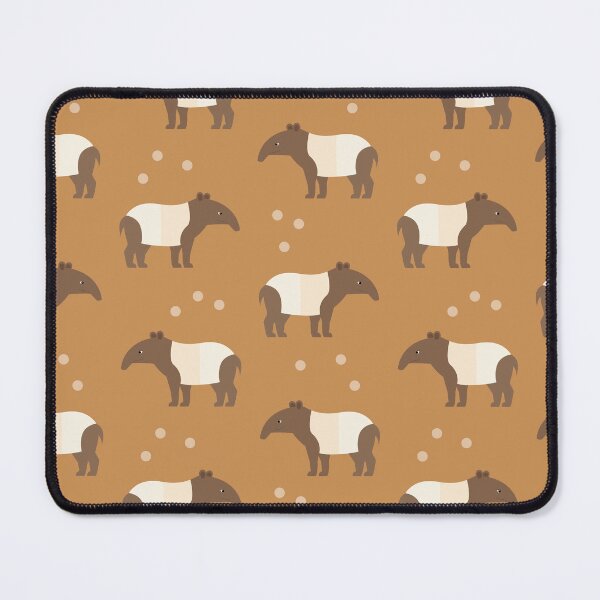 Item preview, Tapirs on brown designed and sold by reneesillus.