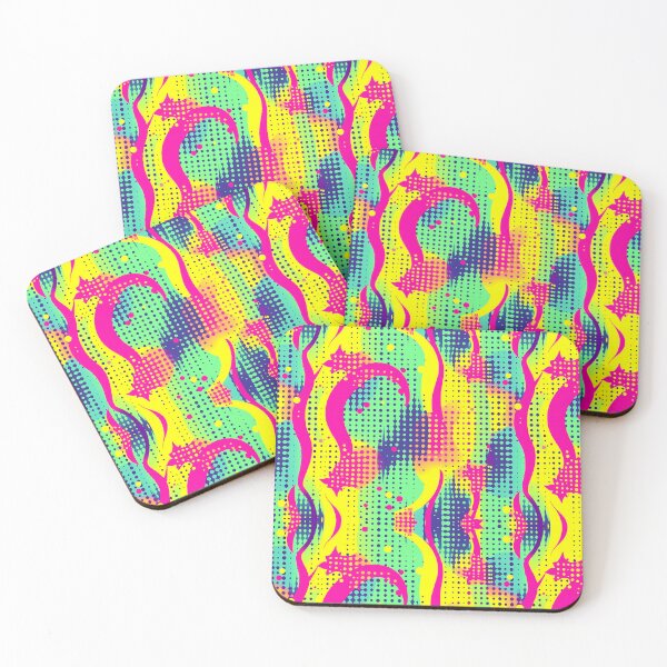 Item preview, Retro Pop Art Burst — Vibrant Comic Abstract Pattern designed and sold by Sommium.
