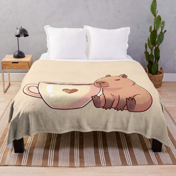 Item preview, Cute Capybara with Heart Coffee Mug - Adorable Animal Illustration designed and sold by soletstudio.