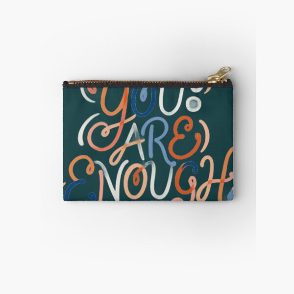Item preview, You Are Enough Abstract Pastel Script designed and sold by PACS0011.
