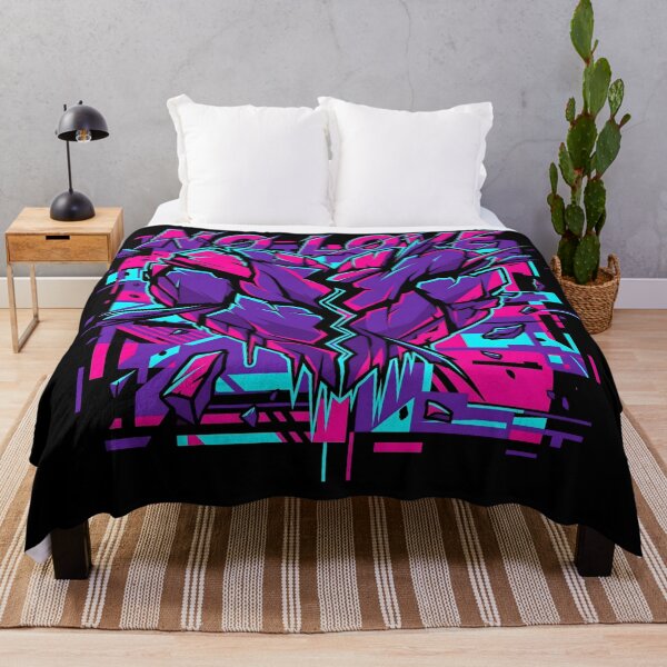 Item preview, No Love Glitch Heart Cyberpunk Aesthetic 2026 designed and sold by MarCinu Art.