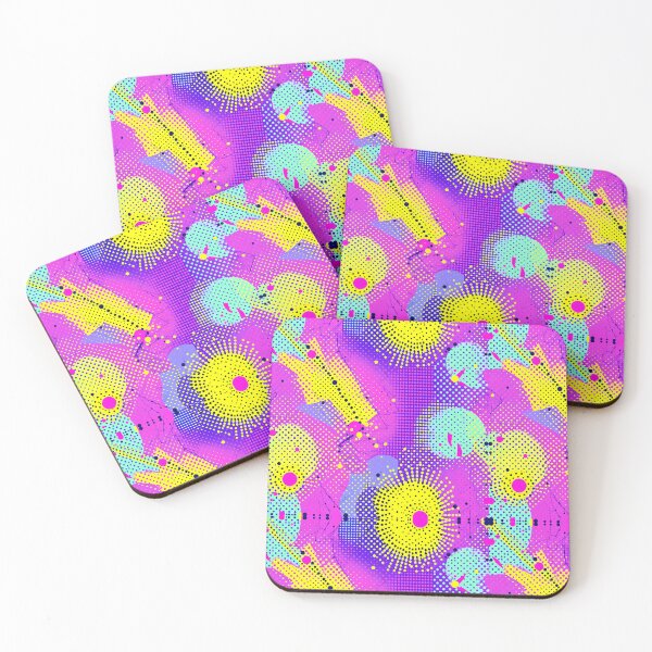 Item preview, Vibrant Comic Pop Burst — Colorful Retro Abstract Pattern designed and sold by Sommium.