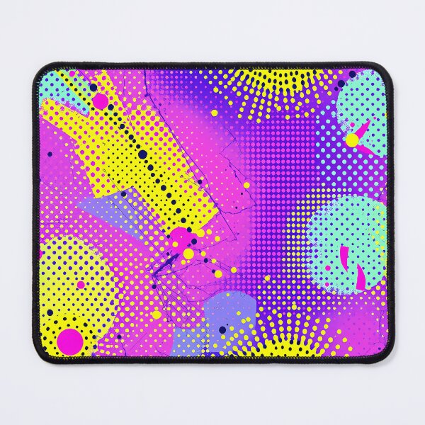 Item preview, Vibrant Comic Pop Burst — Colorful Retro Abstract Pattern designed and sold by Sommium.