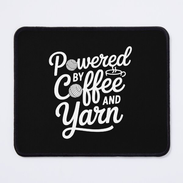 Item preview, Powered By Coffee And Yarn designed and sold by theartfulaspie.