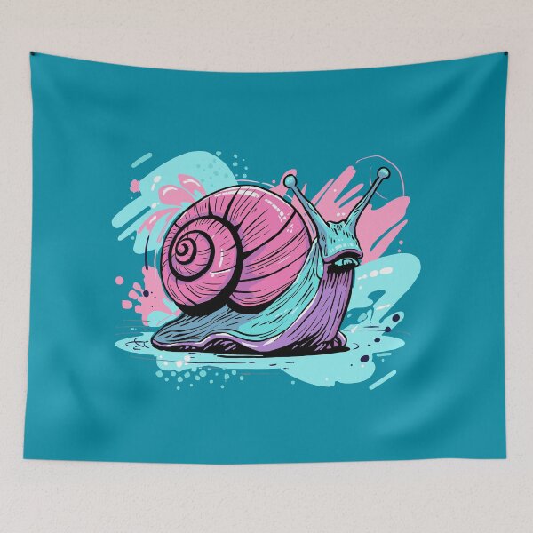 Item preview, Colorful Snail designed and sold by MartynaKanik.