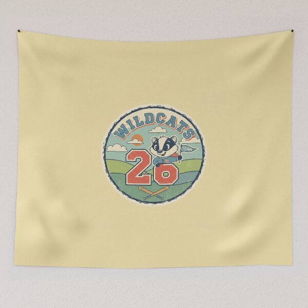 Item preview, Retro 26 Varsity Mascot – Vintage 1960s Animation Style Sticker designed and sold by VisualRotaStudio .