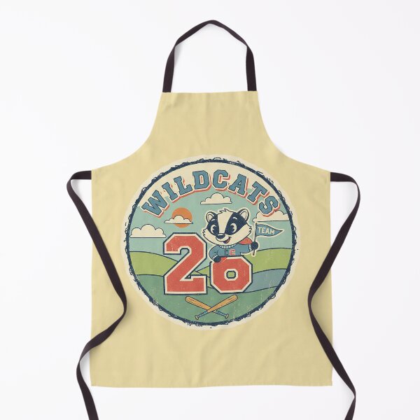 Item preview, Retro 26 Varsity Mascot – Vintage 1960s Animation Style Sticker designed and sold by VisualRotaStudio .