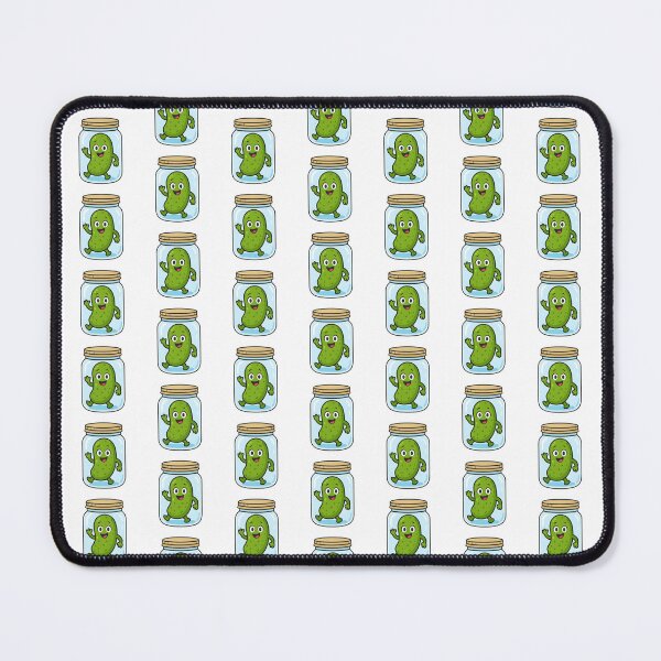 Item preview, Funny Pickle in a Jar – Cute Cartoon Pickle Design designed and sold by Basma Designs | Funny Shirts, Stickers & Mugs.