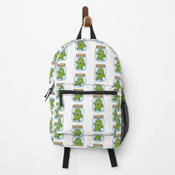 Item preview, Funny Pickle in a Jar – Cute Cartoon Pickle Design designed and sold by Basma Designs | Retro, Kawaii Shirts & Stickers.