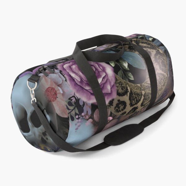 Item preview, Dark Floral Skull T-Shirt – Gothic Tattoo Style Graphic Tee designed and sold by SKULLARTISTRY.