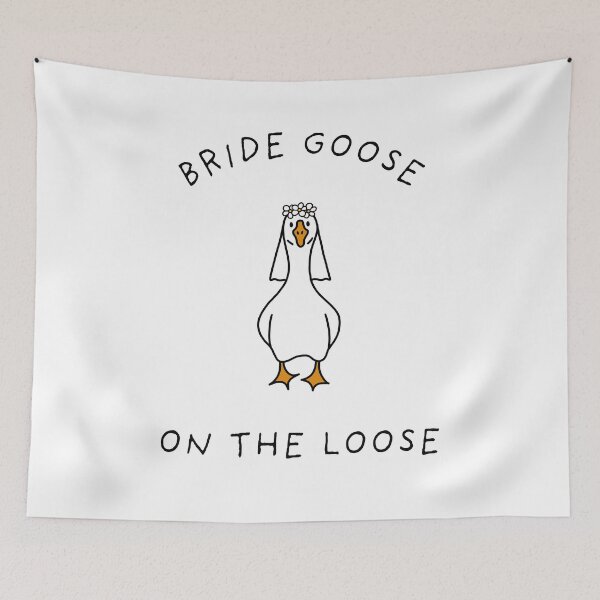Item preview, Bride Goose On The Loose, Funny Goose Lover Gift designed and sold by breannehope.