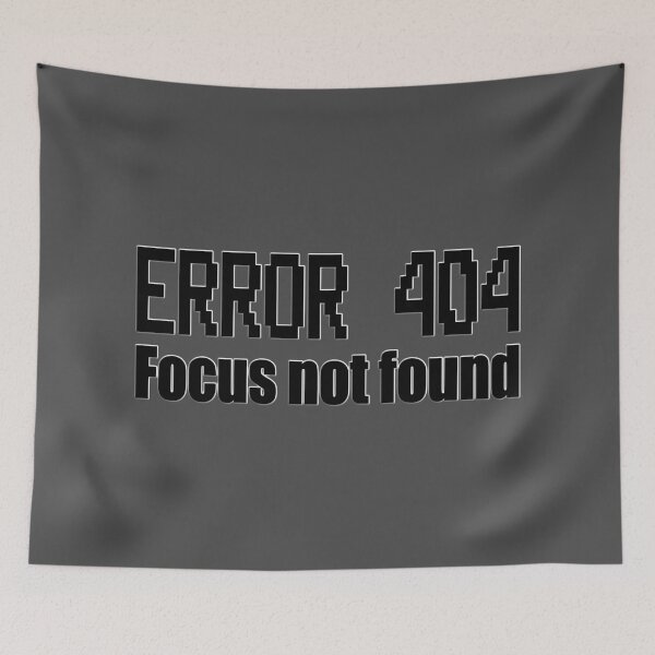 Item preview, Error 404: "No se encuentra el foco" designed and sold by MattC_Design.