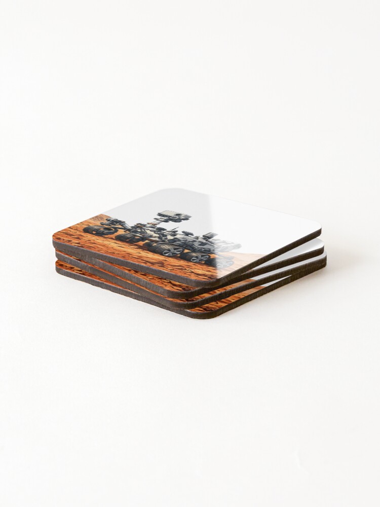 Thumbnail 4 of 5, Coasters (Set of 4), Mars Rover designed and sold by DesignInNature3.