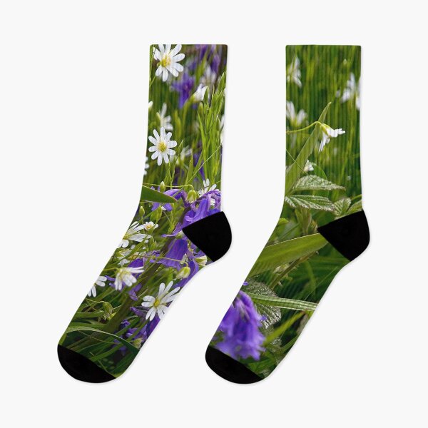 Item preview, Wood Anemone and Bluebells in English Woodland designed and sold by Violaman.