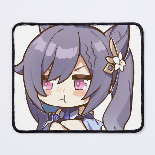 Item preview, Genshin Impact Chibi Keqing Pouting designed and sold by KomiArts.