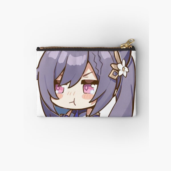 Item preview, Genshin Impact Chibi Keqing Pouting designed and sold by KomiArts.