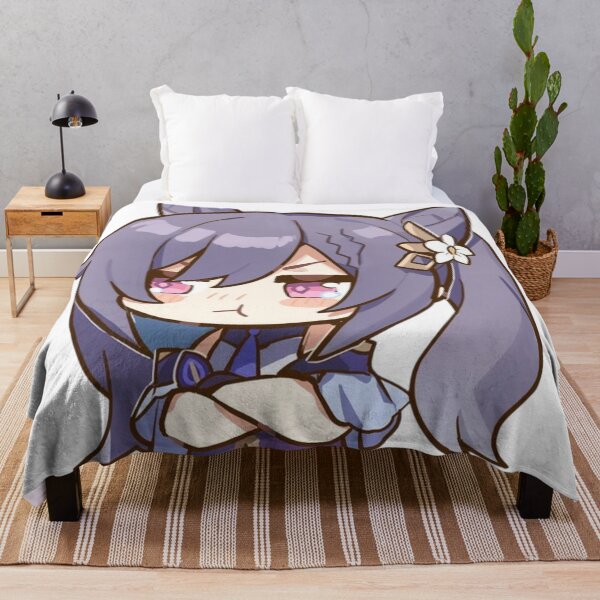 Item preview, Genshin Impact Chibi Keqing Pouting designed and sold by KomiArts.