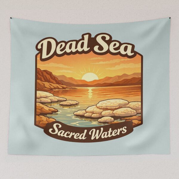 Item preview, Dead Sea Sacred Waters - Spiritual Wellness designed and sold by Myra365Art.