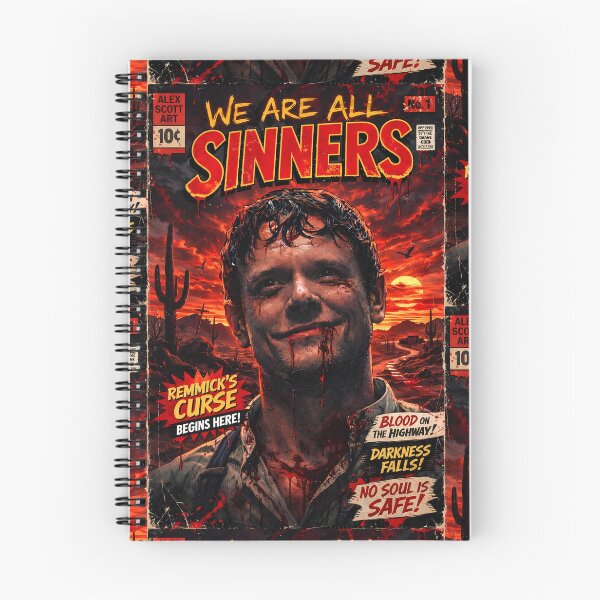 Item preview, SINNERS REMMICK COMIC COVER PRINT JACK O'CONNELL WE'RE ALL SINNERS designed and sold by Campbell0395.