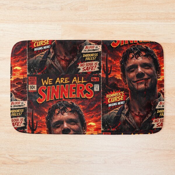 Item preview, SINNERS REMMICK COMIC COVER PRINT JACK O'CONNELL WE'RE ALL SINNERS designed and sold by Campbell0395.