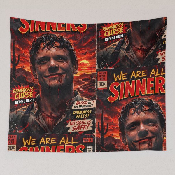 Item preview, SINNERS REMMICK COMIC COVER PRINT JACK O'CONNELL WE'RE ALL SINNERS designed and sold by Campbell0395.