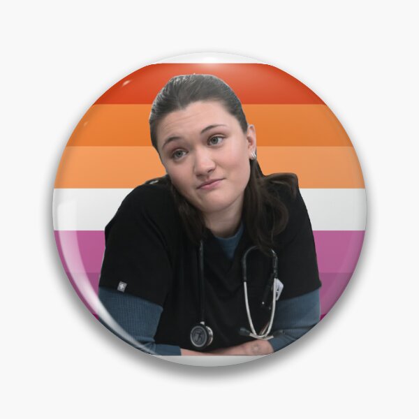 Item preview, trinity santos (the pitt) lesbian flag 2.0 designed and sold by feltlikeasin.