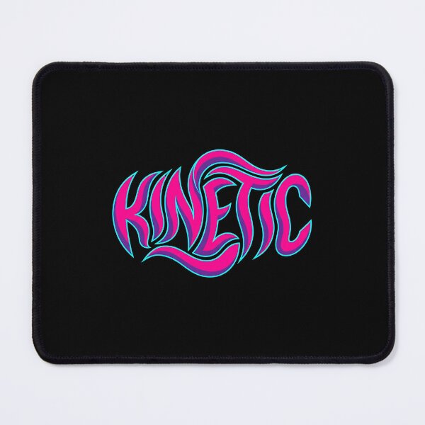 Item preview, Kinetic Neon Typography Retrowave Aesthetic designed and sold by MarCinu Art.