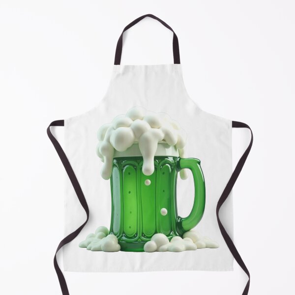 Item preview, Green Beer Mug Foam Illustration designed and sold by PMTaurus.