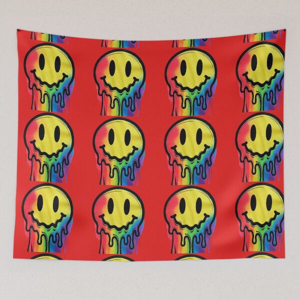 Item preview, Neon Melting Smiley Collection – Bold Streetwear Pop Art designed and sold by Bittor18.