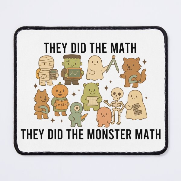 Item preview, They Did The Math They Did The Monster Math designed and sold by Blonc-ou.