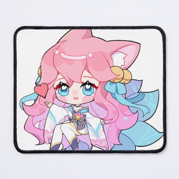 Item preview, Chibi Ahri Heart League Of Legends designed and sold by KomiArts.