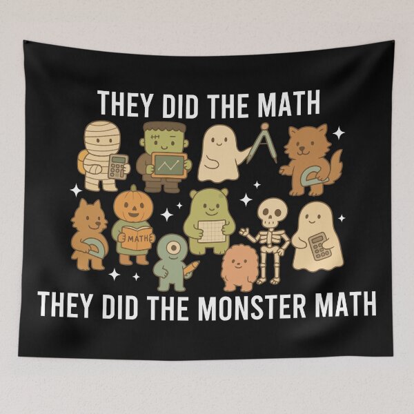 Item preview, They Did The Math They Did The Monster Math designed and sold by Blonc-ou.