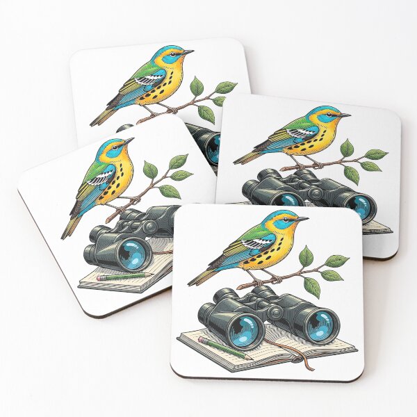 Item preview, Vintage Bird Watching Illustration designed and sold by SholoStudio.