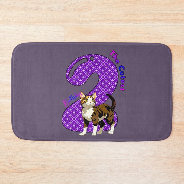 Item preview, 2nd Birthday - cute cat designed and sold by Doodle-Bloom.